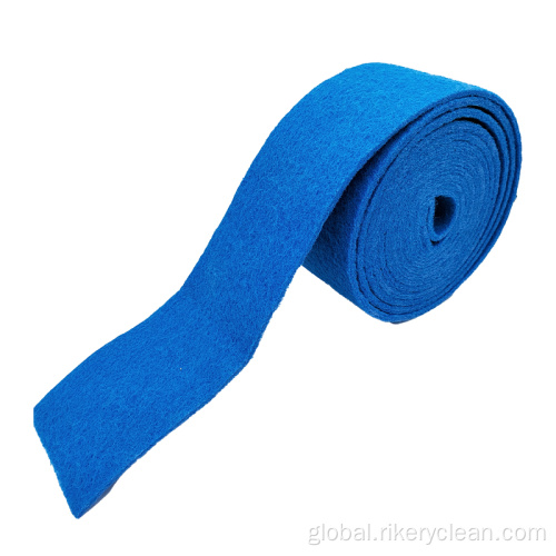 Nylon Cleaning Pad Blue Non-Scratch Scrubbing Pad Roll Factory